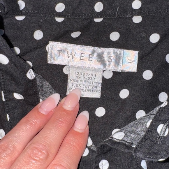 Polka Dot Button Down - Picture 8 of 8